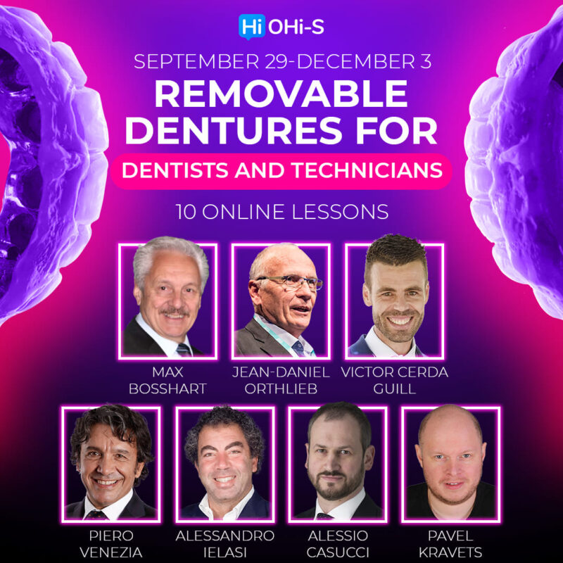 REMOVABLE DENTURES FOR DENTISTS AND TECHNICIANS